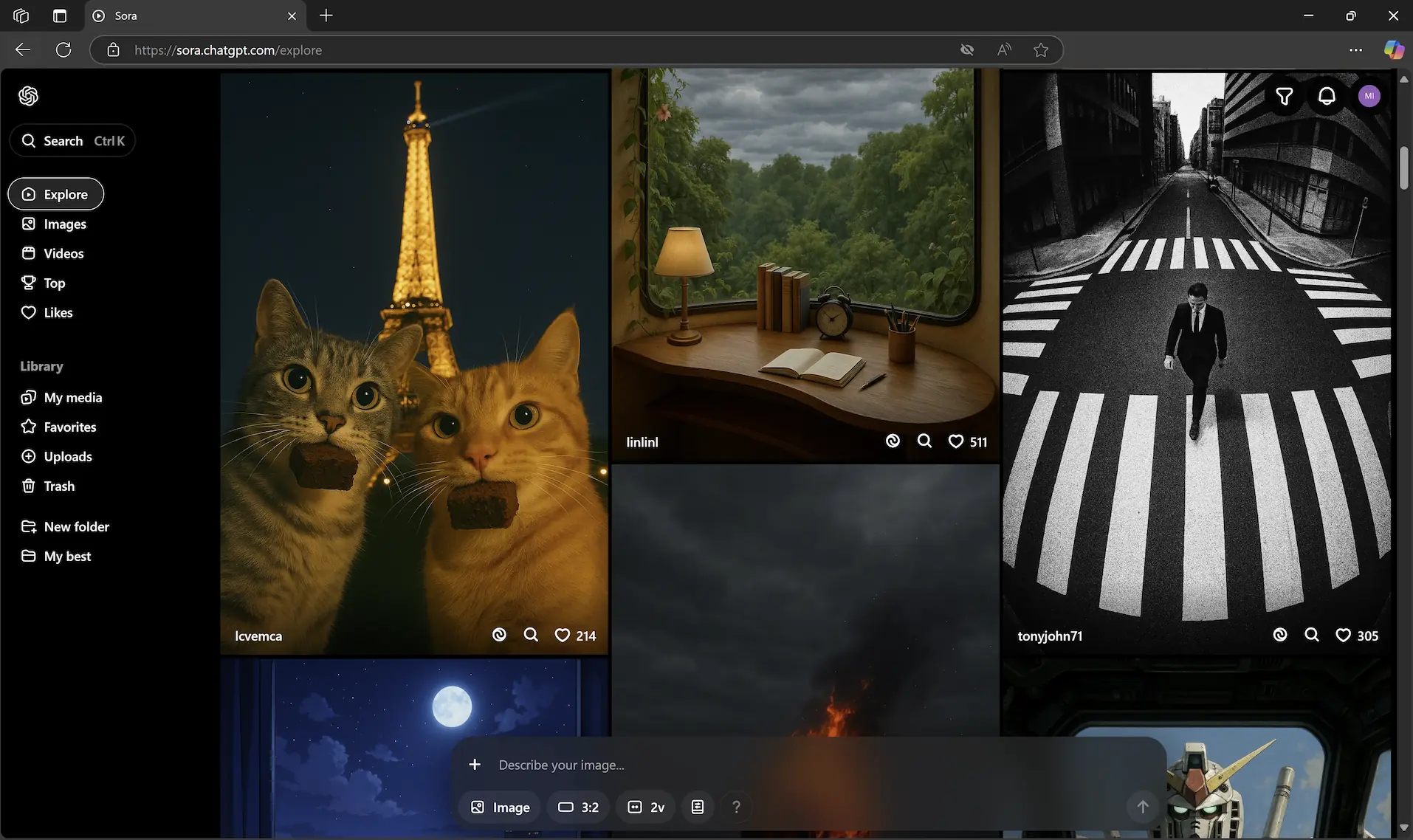 OpenAI Sora - AI video generation tool